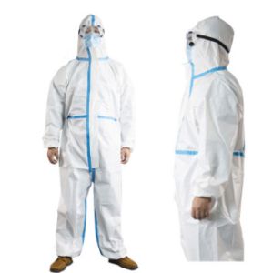 Buy cheap Non Woven Fabrics Disposable Medical Isolation Gown Breathable Insulating product
