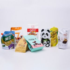 Buy cheap Custom Printing PE Shaped Bags Plastic Pouch,Plastic Pouch Bag,Pouch Packaging Plastic from wholesalers