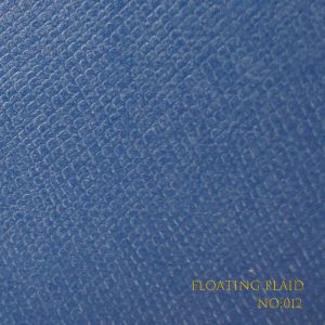 Buy cheap Tear Resistant Leatherette Cover Stock With Floating Plaid from wholesalers