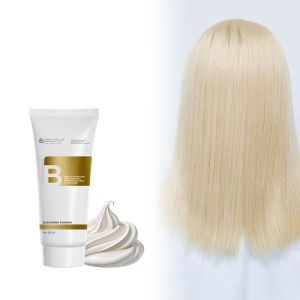 Nourishing Hair Bleaching Cream for Professional Stylists and Salons Fading and
