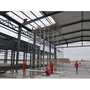 Metal Galvanized Steel Structure Building Prefabricated Residential Steel Frame