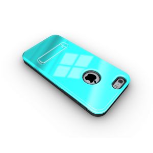 Buy cheap 2-in-1 Case for iPhone 6/6Plus, unique design with stand, different color available, OEM from wholesalers