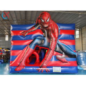 Buy cheap Inflatable Combo Castle Spiderman Bouncy House With Slide from wholesalers