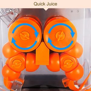Self-Service Commercial Citrus Juicer Machine Stainless Steel