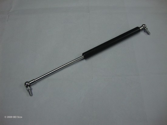 Quality Steel Black Adjustable Miniature Gas Springs / Struts For Machinery for sale