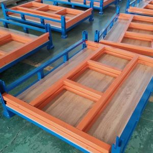 Customized Foldable Stacking Metal Box Pallet Industrial Storage Box