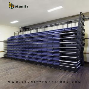 Buy cheap Public Retractable Seating System Fixed Telescopic System Platform from wholesalers
