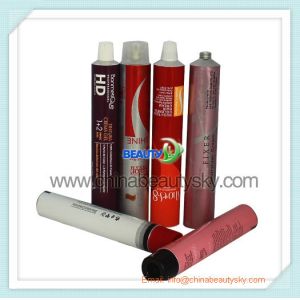 Buy cheap Empty aluminum tubes with different shape and  different color cap, M11 screw from wholesalers