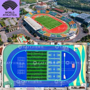 Breathable Rubber Granules Synthetic Running Track Surface EPDM Recycled Rubber