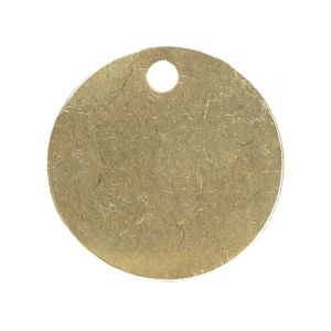 Buy cheap Blank Reusable Brass Stencils , Round Shape Yellow Custom Metal Stencils from wholesalers