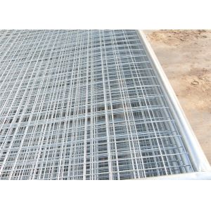 Buy cheap Anti Rust Temporary Fence Panels Galvanized Construction Fencing Removable from wholesalers