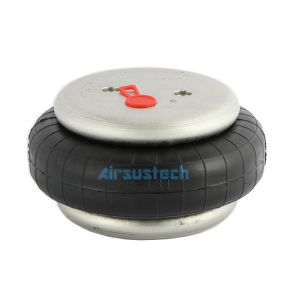 Buy cheap 1/4NPTF Offset 22mm One Convoluted Air Ride Air Spring Assembly 7731 Firestone Style 131 Air Bellow from wholesalers