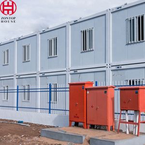 Zontop China 4 Bedrooms Luxury Prefabricated Modern Quick Concrete 20ft