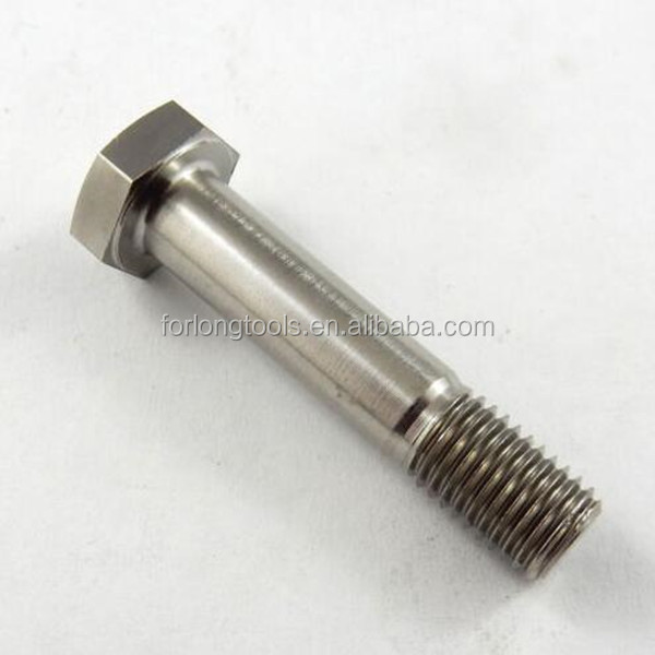 Buy cheap 6AL-4V Titanium Alloy Natural Finish Hex Head Bolt 1/2"-20 x 4.5" Heavy-Duty Construction Essential Component from wholesalers