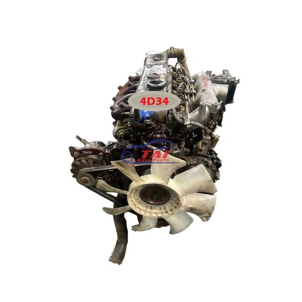 4D34 Diesel Engine for Mitsubishi Canter 4D33 4D32 Japan Used Complete Original