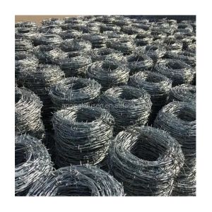 Buy cheap Galvanized Barbed Wire Affordable and Durable Wire Material Galvanized Steel Wire from wholesalers