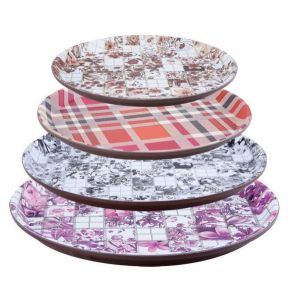Buy cheap western circular fancy plastic tray product