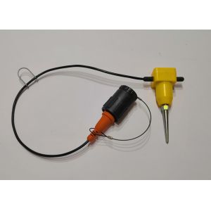Buy cheap ISO9001 Standard 8Hz Vertical Geophone , Geophysical Geophone String from wholesalers