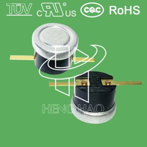 Buy cheap 16A 125V Bimetal Bent Terminal Momentary KSD301 Thermostat from wholesalers