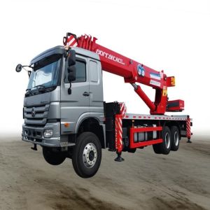 Buy cheap SINOTRUK 6X4 Flat Bed Truck Mounted 10 Tons XCMG Crane from wholesalers