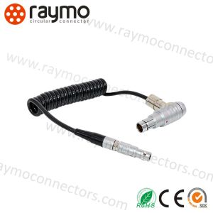 Buy cheap 0.5m Cable 00B M9 FHG Right Angle Connector 5000 time push pull from wholesalers
