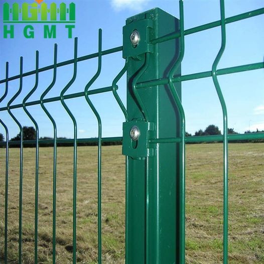 Buy cheap High quality Factory Sale Cheap Garden Galvanized Fences and 3D Welded Wire Mesh Fence Panel Farm Welded Wire Mesh Panel from wholesalers