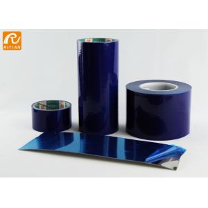 Buy cheap Blue Transparent Metal Sheet Protective Film Customized Scratch Proof Tearable from wholesalers
