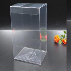 Buy cheap Lightweight Gift Packaging Clear Plastic Folding Boxes from wholesalers