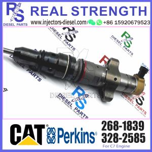 Buy cheap For CAT C7 Engine Fuel Injector 268-1839 for Caterpillar Excavator 325D 329D 525C 535C 120K Fuel Injector 2681839 from wholesalers
