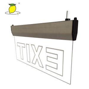 Buy cheap 4w Plastic LED Emergency Exit Sign / Fire Safety Exit Signs CE ROHS product