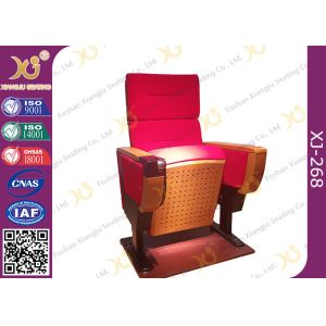 Buy cheap Modern Folded Commercial Auditorium Chairs With Strong Steel Structural Single Leg from wholesalers