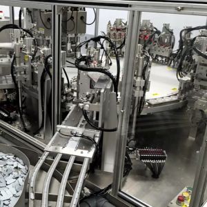 Buy cheap PLC Automatic Euro Cap Assembly Machine With Touch Screen from wholesalers