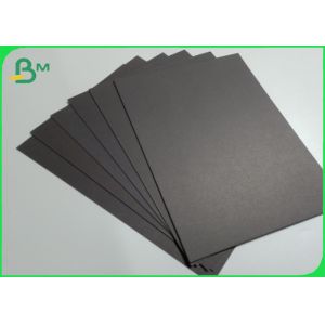 Uncoated Strong Soild Black Cardboard Sheets With 250gsm 300gsm