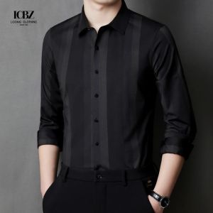 Buy cheap Custom Vintage Printing Plus Size Men's Shirts with Stand Collar and Long Sleeve Style from wholesalers