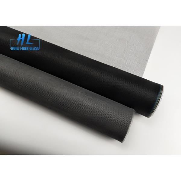 Quality Fire Resistant Fiberglass Mesh Fabric Mesh Roll in Black/Grey for sale