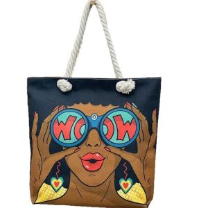 Versatile And Practical Multifunctional Zipper Handbag, Foldable Beach Bag,