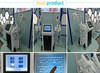 4 Handles cryolipolysis fat freezing device vacuum fat cellulite machines for