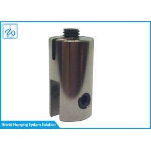 Buy cheap Single Sided Glass Clamp Cable Art Hanging System For Wire Cable Display System from wholesalers