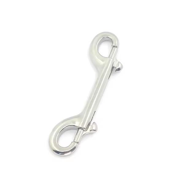 Buy cheap Stainless Steel Polishing Snap Hook Safety Harness Double End Snap Hook from wholesalers