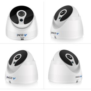 Professional Home Security Ip Camera 960P Metal Material White Case