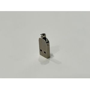 Buy cheap USB 2.0 AM Connector Two-Piece Metal Shell | 24.7mm Length | 2.2mm Cable OD | Electrical Wire Terminal Connector for Data & Power Transmission from wholesalers