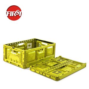 Buy cheap Stackable Plastic Storage Basket Functional Vegetable Turnover Basket 600x400x220mm from wholesalers