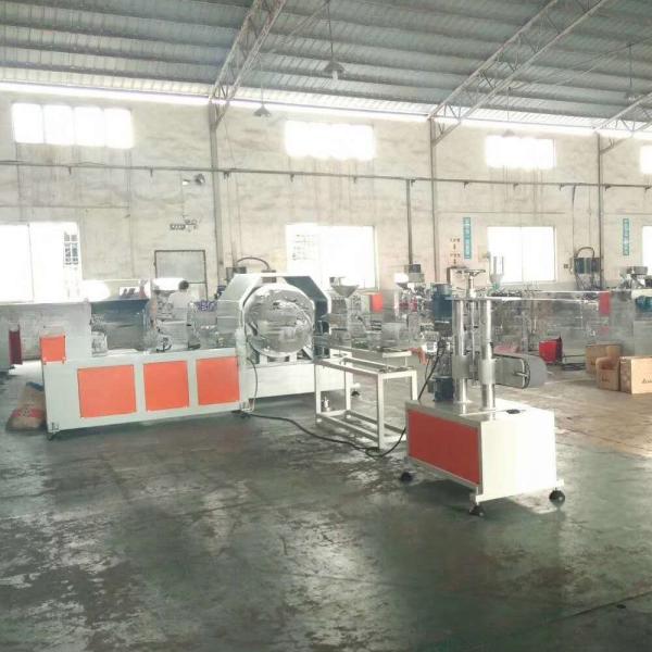 One Feed Computerized PVC Fibre Reinforced Pipe Extruder Line for Contemporary