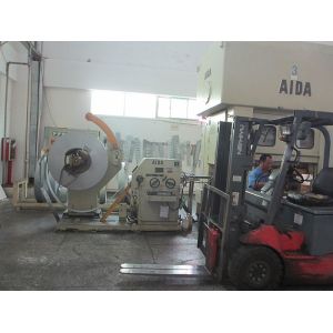 Bar Roller Feeder Processing Stamping Automation , Punching Press Machine