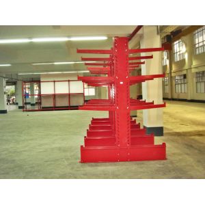 Buy cheap Blue / Orange Cantilever Racking System With Cold Rolling Steel from wholesalers
