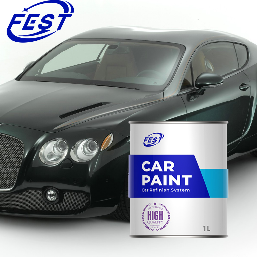 Buy cheap Professional Chinese Supplier High Gloss Deep Green Car Body Auto Paint from wholesalers