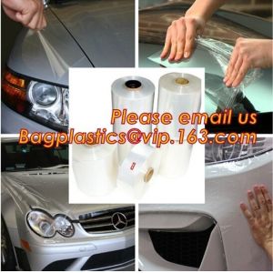 Buy cheap packaging stretch paint protective film for sheet, High glossy transparent car light protective film with 3 layers car from wholesalers