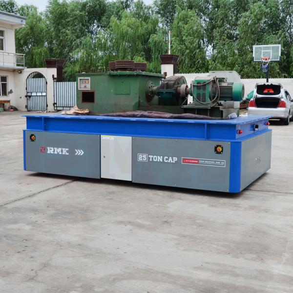 Quality Lead Acid Battery Steerable Transfer Cart With Lifting Platform for sale