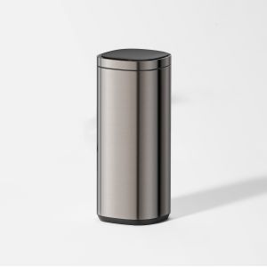 STANDING Stainless Steel Smart Sensor Motion Trash Bin for Hands-Free Waste
