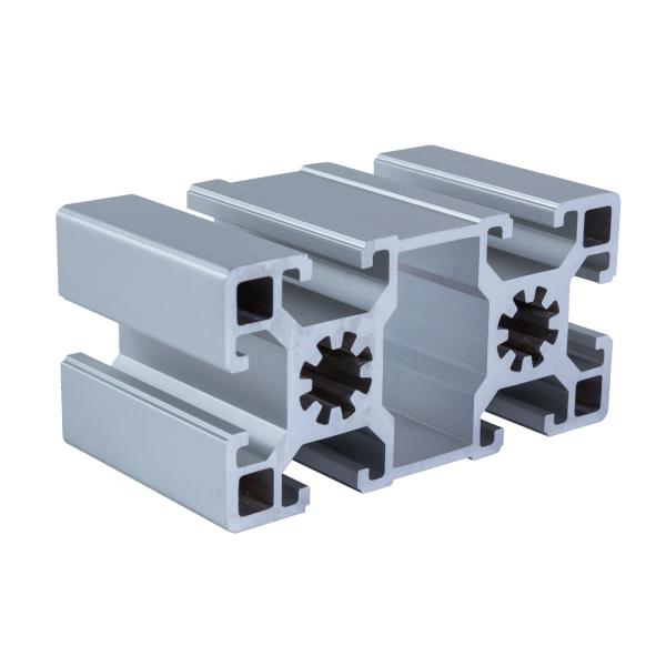 Quality 0.30mm Thickness 4090 Industrial Aluminium Profile  Drilling Holes Processed for sale